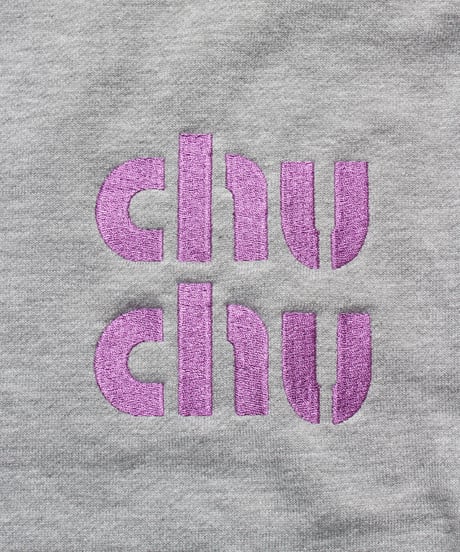 "Chu Chu" LOGO SWEATSHIRT