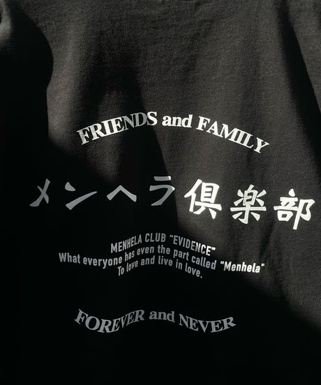 MENHELA CLUB TEE "BLACK"