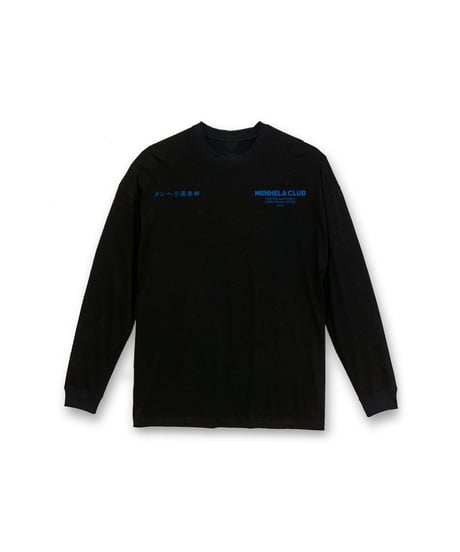 MENHELA CLUB L/S TEE "BLACK"