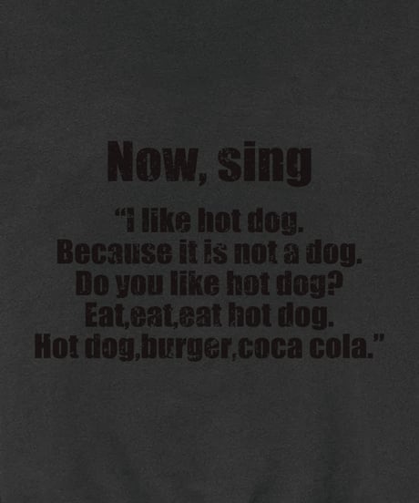 HOT DOG SWEATSHIRT