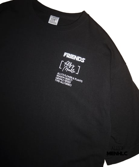 ALLY’s flower &plants × MENHLC T-SHIRT 04