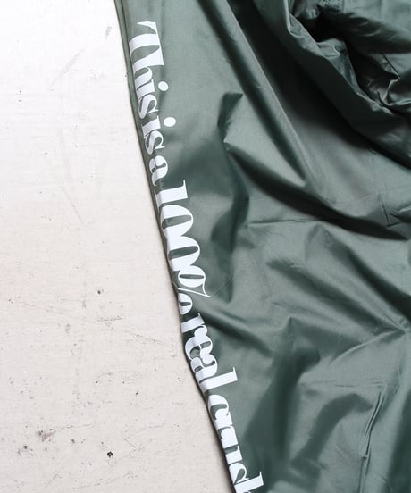 "MENHELA CLUB" NYLON BOA COACH JACKET