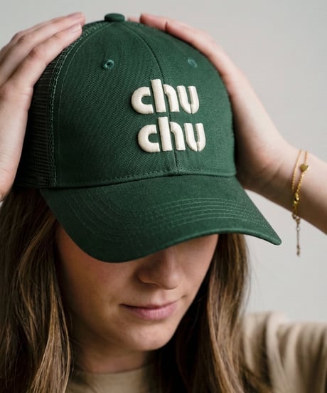 "chu chu" LOGO CAP