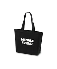 "MENHLC FRIEND" CANVAS TOTE BAG