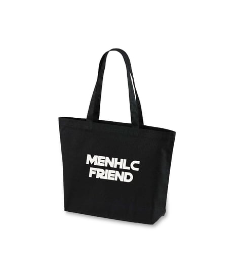 "MENHLC FRIEND" CANVAS TOTE BAG