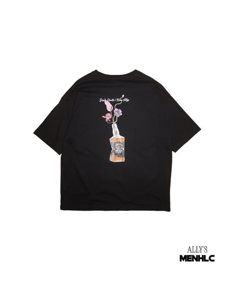 ALLY’s flower &plants × MENHLC T-SHIRT 04