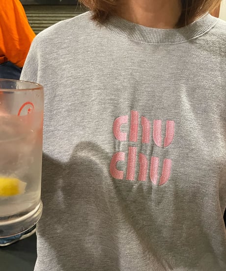 "Chu Chu" LOGO SWEATSHIRT