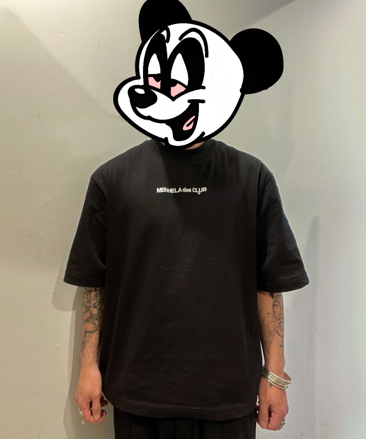 メンヘラ倶楽部　Heneesheesh girl Tee サイズM メンヘラでごメンヘラ / 黒井ちゃん ( abilify__oishi )の