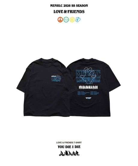 "LOVE & FRIENDS" 3RD EDITION T-SHIRT