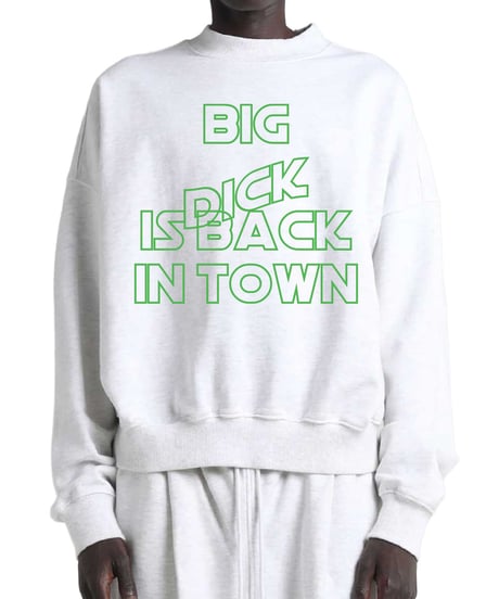 "MENHLC FRIEND" LOGO SWEATSHIRT