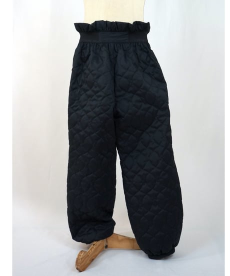 quilt pants ブラック　Sサイズ・Lサイズ