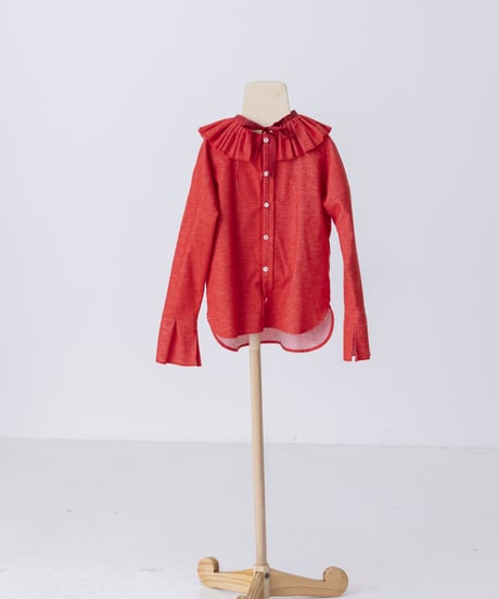 flannel shirt　LLサイズ　red
