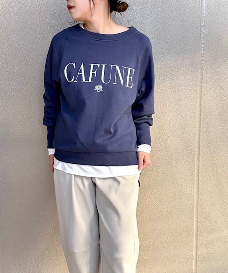 cafune｜2WAYロゴスウェット 51949 | TO
