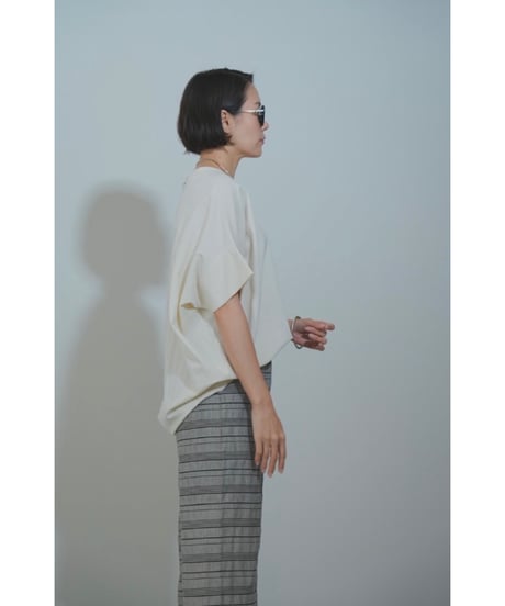 RILATO｜ドライタッチオーバーラインTシャツ