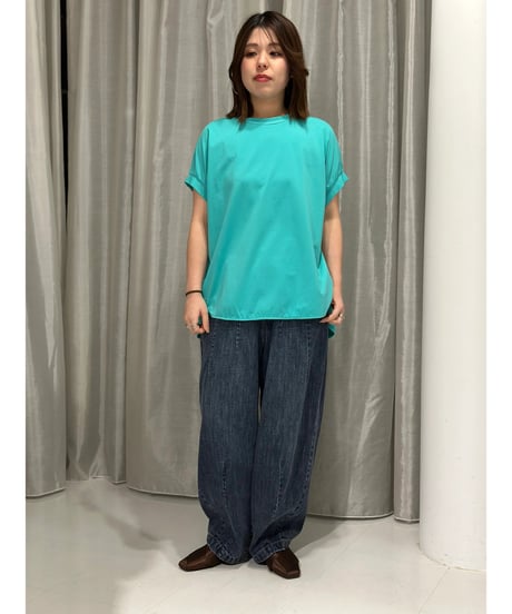 ayane｜フレンチスリーブバックロゴフレンチスリーブバックロゴTシャツ