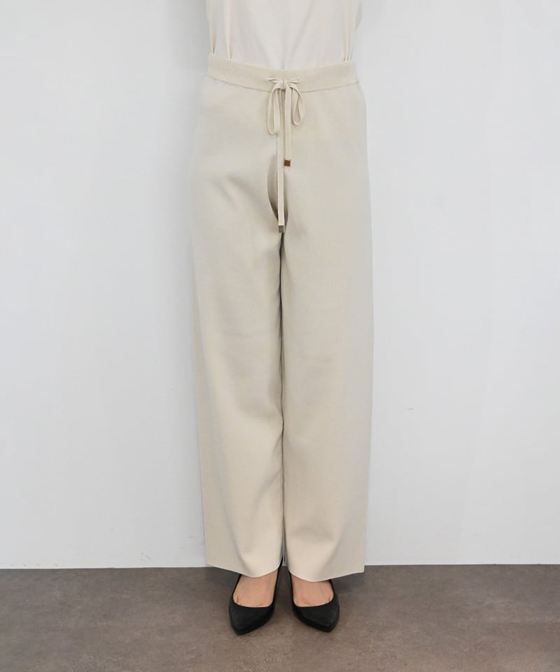 TORRZZO DONNA】ミラノリブニットパンツ 6267-382 | TO