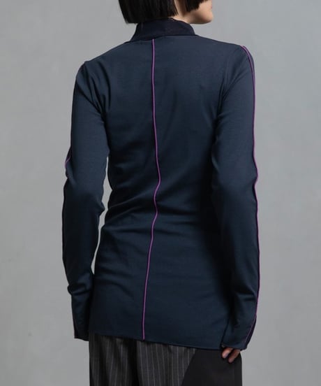 MARECHAL TERRE | リブチュールトップス