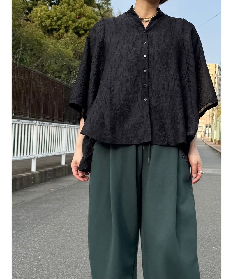 【TRANOI.】オパールジャガードブラウス オパールジャガードブラウス 211J213 | TRANOI.offical STORE