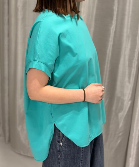 ayane｜フレンチスリーブバックロゴフレンチスリーブバックロゴTシャツ