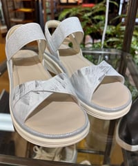 TRes TRes｜プラット製法・超軽量スポーツサンダルTRS43　SILVER