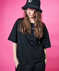 COOLA  │　ヴィンテージレースヘムTシャツ