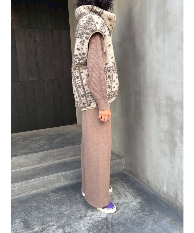 flamingo firm│リバーシブルボアベスト 150312 | TO