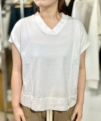 JUDDYCORN ｜スワイマイフレンチVネックTシャツ F-3879