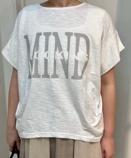 MONiLE｜ロゴプリントスラブTシャツ