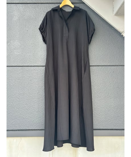 MONiLE｜  ストライプサッカーシャツワンピース