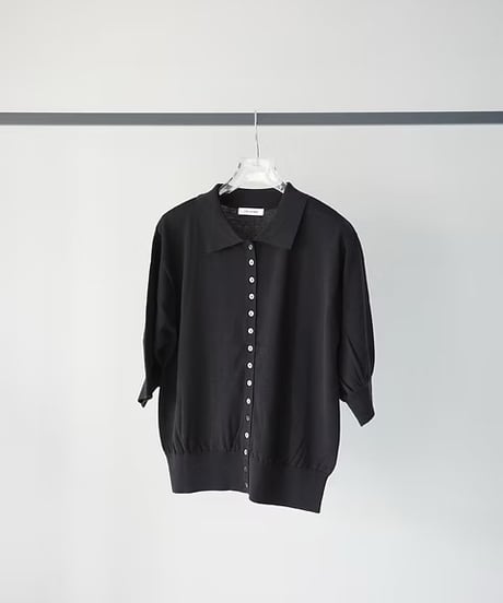 Lilly Lynque │  シルクコットンポロカーデ