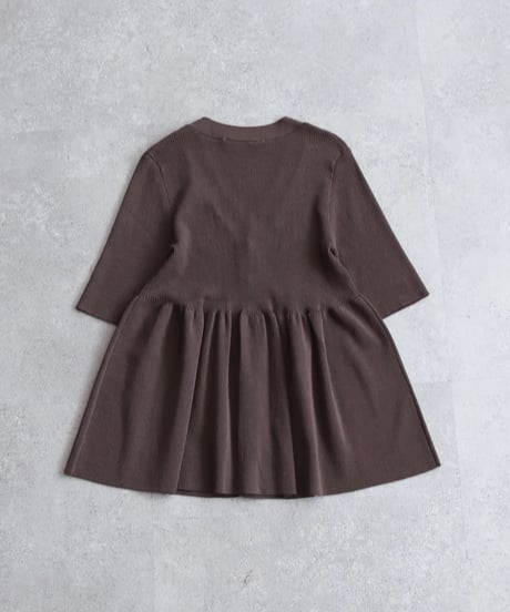 TORRZZO DONNA│フレアラインリブニット 6267-384