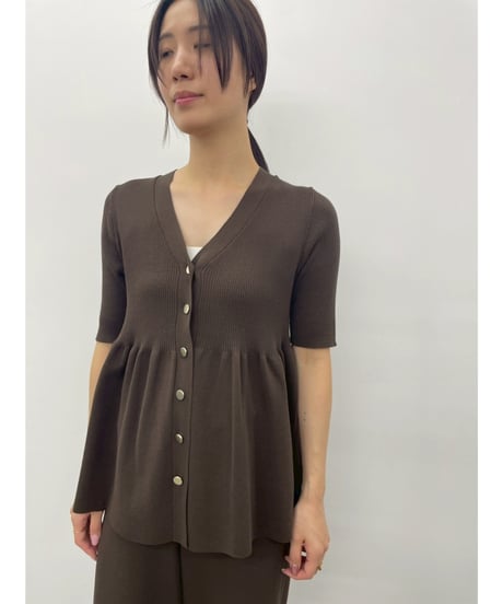 TORRZZO DONNA│フレアラインリブニット 6267-384