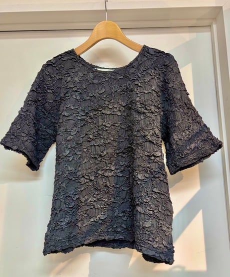 TORAZZO DONNA │  ジャガード半袖トップス