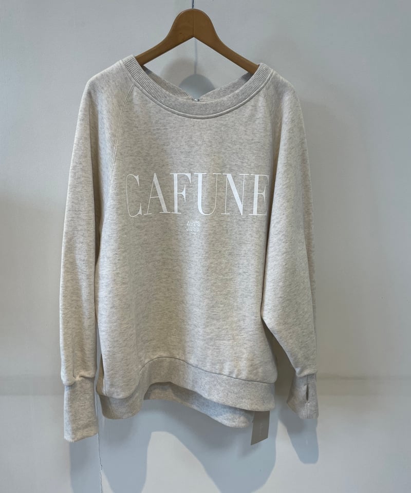cafune｜2WAYロゴスウェット 51949 | TO