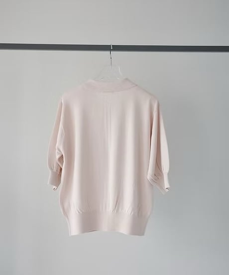 Lilly Lynque │  シルクコットンポロカーデ