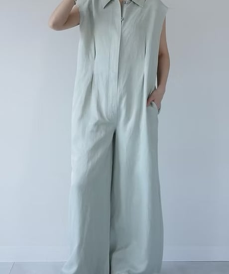 Lilly Lynque │ リネン混オールインワン