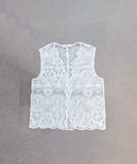 TORAZZO DONNA │ 立体コード刺繍レース ベスト