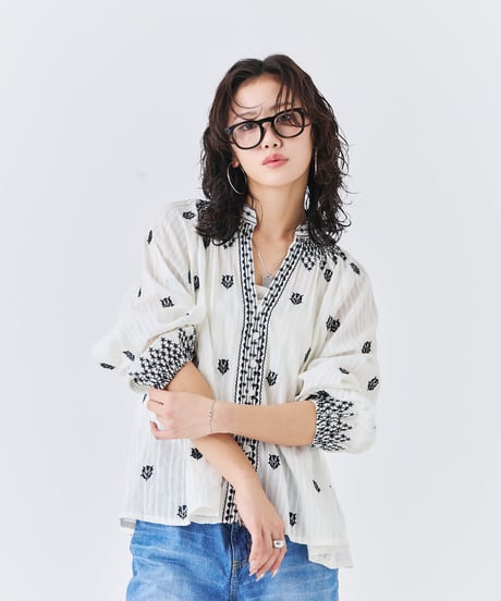 TORAZZO DONNA │インド刺繍ブラウス
