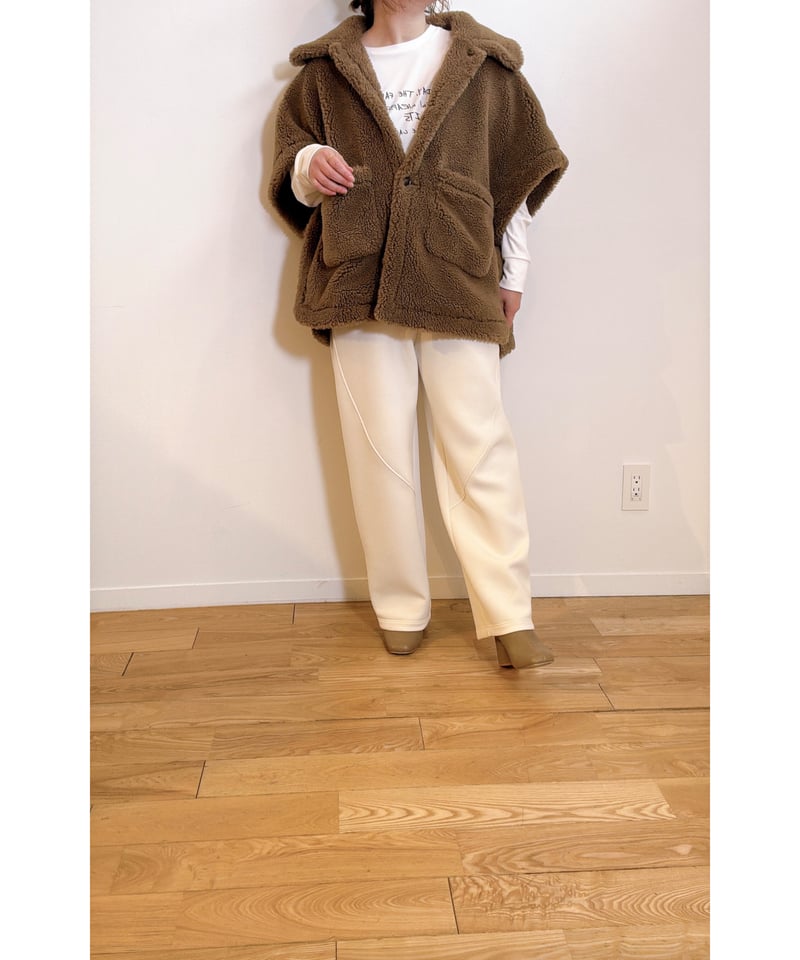 Dignite Collier】 ボアケープベスト 80256591 | TO