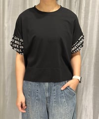 ayane｜ツイストスリーブTシャツ