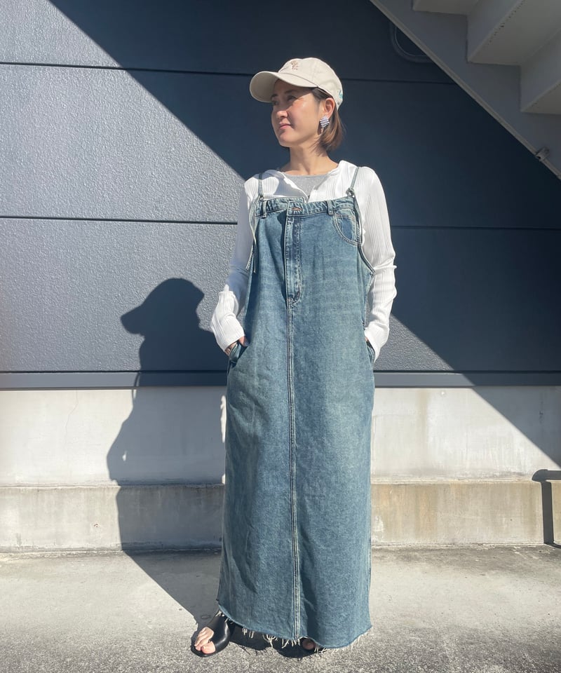 PaulineBleu | リメイク風デニムジャンパースカート | TO PaulineBleu | リメイク風デニムジャンパースカート | TO