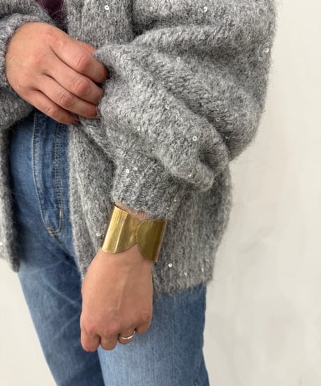 【TORRZZO DONNA】　ドラマティックニットカーディガン　6269-542