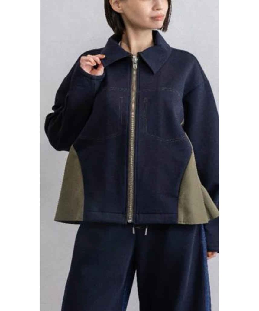 MARECHAL TERRE】フレアードジップアップブルゾン ZMT261BZ002 | TO