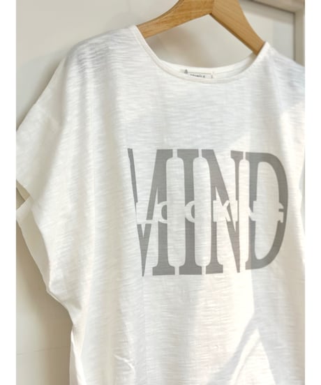 MONiLE｜ロゴプリントスラブTシャツ
