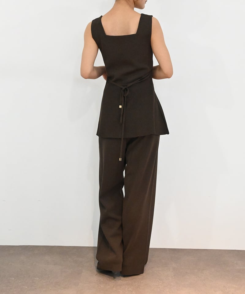 TORRZZO DONNA】ミラノリブニットパンツ 6267-382 | TO