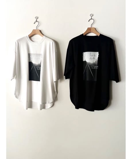 RILATO｜フォト箔ロゴプリント高機能Tシャツ