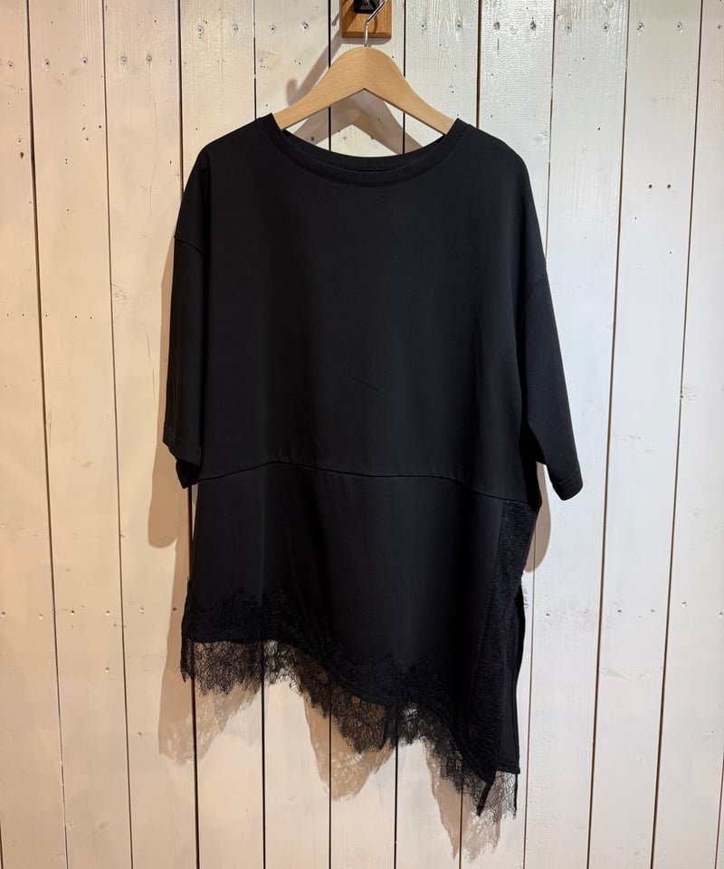 CLOCHE】 レースドッキングカットソー 612-85765 | TO