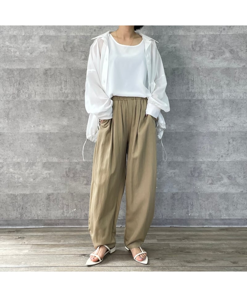 ちょん様アンナケリー３点　ロゴTシャツ(グレー)とモロッコパンツ　 カーゴパンツ アンナケリー】ソフトモロッコ パンツ 2026ver. | TO