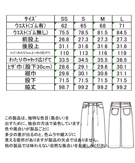 ANTGAUGE｜タックバギーカラーチノパン