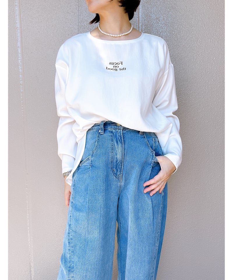 Dignite Collier｜ロゴブラウス 80256044 | TO